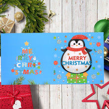Load image into Gallery viewer, 6PCS DIY Diamond Painting Card Elk Christmas Diamond Drawing Card 30x15cm (#3)
