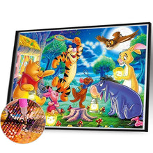 Load image into Gallery viewer, Diamond Painting - Full Round - Winnie the Pooh and Friends Party (40*60CM)