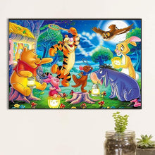 Load image into Gallery viewer, Diamond Painting - Full Round - Winnie the Pooh and Friends Party (40*60CM)