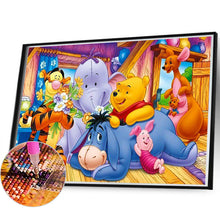 Load image into Gallery viewer, Diamond Painting - Full Round - Winnie the Pooh and Friends Party (40*60CM)