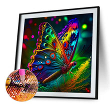 Load image into Gallery viewer, AB Diamond Painting - Full Square - fluorescent butterfly (30*30CM)