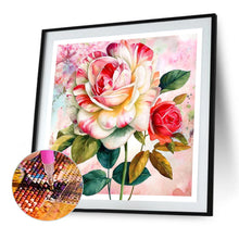 Load image into Gallery viewer, AB Diamond Painting - Full Square - rose flower (40*40CM)