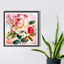 Load image into Gallery viewer, AB Diamond Painting - Full Square - rose flower (40*40CM)