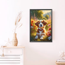 Load image into Gallery viewer, AB Diamond Painting - Full Square - happy dog (40*60CM)