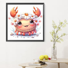 Load image into Gallery viewer, Diamond Painting - Full Round - Crab (30*30CM)