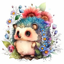 Load image into Gallery viewer, Diamond Painting - Full Round - hedgehog (30*30CM)