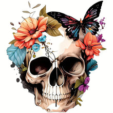 Load image into Gallery viewer, Diamond Painting - Full Round - skull (30*30CM)