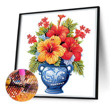 Load image into Gallery viewer, Diamond Painting - Partial Special Shaped - flower vase (30*30CM)
