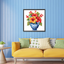 Load image into Gallery viewer, Diamond Painting - Partial Special Shaped - flower vase (30*30CM)