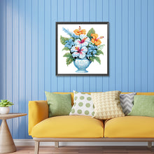 Load image into Gallery viewer, Diamond Painting - Partial Special Shaped - flower vase (30*30CM)