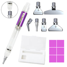 Load image into Gallery viewer, Diamond Painting Drill Pens 6PCS Glue Clay for Kids DIY Handicraft (Purple)