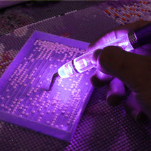 Load image into Gallery viewer, Diamond Painting Drill Pens 6PCS Glue Clay for Kids DIY Handicraft (Purple)