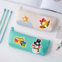 Load image into Gallery viewer, 2PCS Christmas Gem Art DIY Craft Kit Diamond Painting Sticker (Santa)