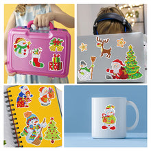 Load image into Gallery viewer, 2PCS Christmas Gem Art DIY Craft Kit Diamond Painting Sticker (Xmas is Coming)
