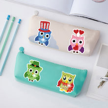 Load image into Gallery viewer, 2PCS Christmas Gem Art DIY Craft Kit Diamond Painting Sticker (Xmas Owl)