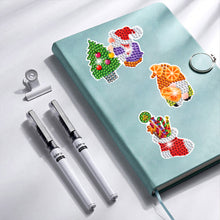 Load image into Gallery viewer, 2PCS Christmas Gem Art DIY Craft Kit Diamond Painting Sticker (Xmas Gnome)