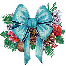 Load image into Gallery viewer, Diamond Painting - Partial Special Shaped - Christmas bow (30*30CM)