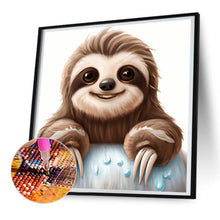 Load image into Gallery viewer, Diamond Painting - Full Round - sloth (30*30CM)