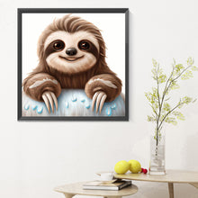 Load image into Gallery viewer, Diamond Painting - Full Round - sloth (30*30CM)