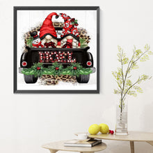 Load image into Gallery viewer, Diamond Painting - Full Round - christmas gnome (30*30CM)