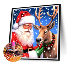 Load image into Gallery viewer, Diamond Painting - Full Round - Santa Claus (30*30CM)
