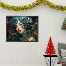 Load image into Gallery viewer, Diamond Painting - Full Square - goldfish woman (40*50CM)