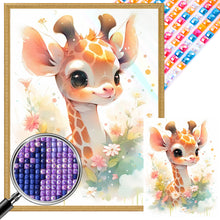 Load image into Gallery viewer, AB Diamond Painting - Full Square - giraffe (30*40CM)