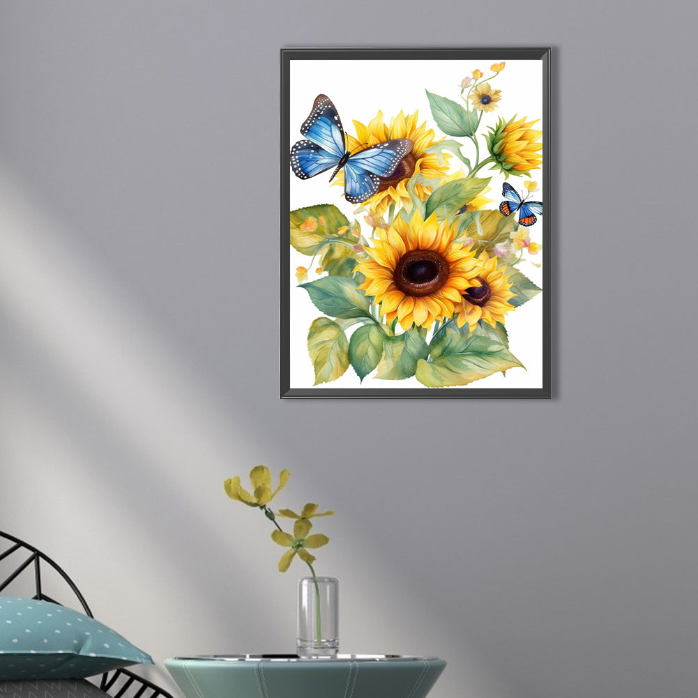 AB Diamond Painting - Full Square - flowers (30*40CM)