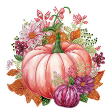 Load image into Gallery viewer, Diamond Painting - Partial Special Shaped - autumn pumpkin (30*30CM)