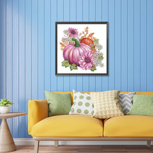 Load image into Gallery viewer, Diamond Painting - Partial Special Shaped - autumn pumpkin (30*30CM)