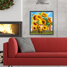 Load image into Gallery viewer, Diamond Painting - Full Round - Sunflowers and Goblins (30*30CM)