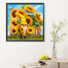 Load image into Gallery viewer, Diamond Painting - Full Round - Sunflowers and Goblins (30*30CM)