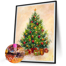 Load image into Gallery viewer, Diamond Painting - Full Round - Christmas tree and gifts (40*50CM)