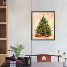 Load image into Gallery viewer, Diamond Painting - Full Round - Christmas tree and gifts (40*50CM)