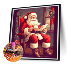 Load image into Gallery viewer, Diamond Painting - Full Round - Santa Claus (30*30CM)