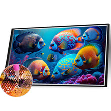 Load image into Gallery viewer, Diamond Painting - Full Square - deep sea fish (40*30CM)