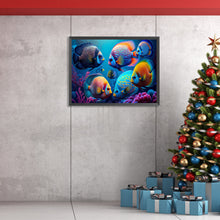 Load image into Gallery viewer, Diamond Painting - Full Square - deep sea fish (40*30CM)