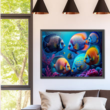 Load image into Gallery viewer, Diamond Painting - Full Square - deep sea fish (40*30CM)