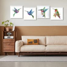 Load image into Gallery viewer, 4pcs Diamond Painting Set - hummingbird (30*30CM)