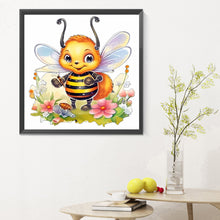 Load image into Gallery viewer, Diamond Painting - Full Round - bee (30*30CM)