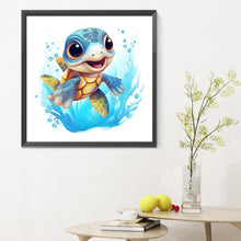 Load image into Gallery viewer, Diamond Painting - Full Round - sea turtle (30*30CM)