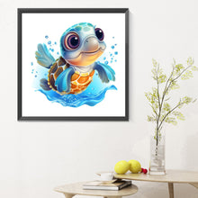 Load image into Gallery viewer, Diamond Painting - Full Round - sea turtle (30*30CM)