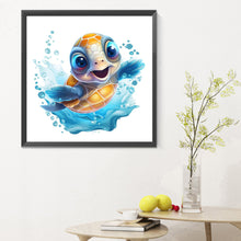 Load image into Gallery viewer, Diamond Painting - Full Round - sea turtle (30*30CM)