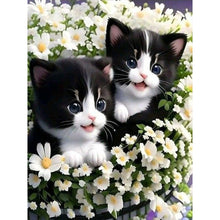 Load image into Gallery viewer, Diamond Painting - Full Round - cat (30*40CM)