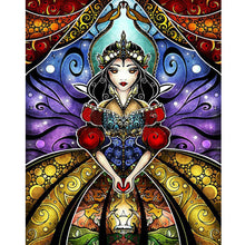 Load image into Gallery viewer, Diamond Painting - Full Round - Cartoon Princess Stained Glass Art (40*50CM)