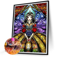 Load image into Gallery viewer, Diamond Painting - Full Round - Cartoon Princess Stained Glass Art (40*50CM)