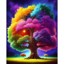 Load image into Gallery viewer, AB Diamond Painting - Full Round - four seasons tree (40*50CM)