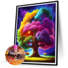 Load image into Gallery viewer, AB Diamond Painting - Full Round - four seasons tree (40*50CM)