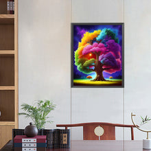 Load image into Gallery viewer, AB Diamond Painting - Full Round - four seasons tree (40*50CM)