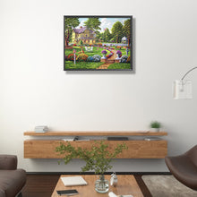 Load image into Gallery viewer, AB Diamond Painting - Full Round - Quiet countryside (50*40CM)